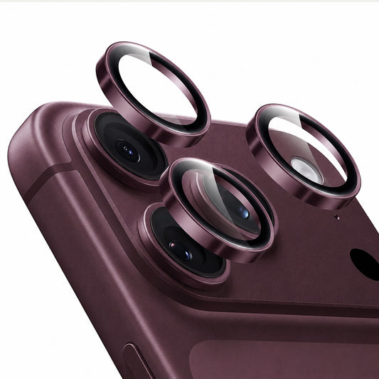 ESR Armorite Achtercamera Beschermfolie voor Apple iPhone 18 Pro / 18 Pro Max, Gehard Glas, Donkerbordeaux