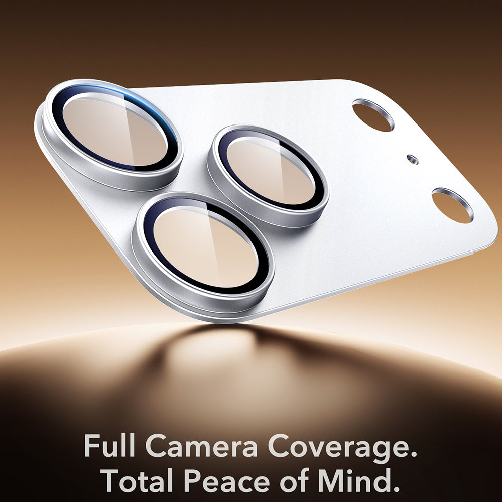 ESR Armorite Pro Achtercamera Beschermfolie voor Apple iPhone 18 Pro, Gehard Glas, Zilver