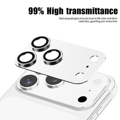 Beschermfolie Achtercamera Lito Crown Halo AR + AF voor Apple iPhone 18 Pro Max, Gehard Glas, Bordeauxrood