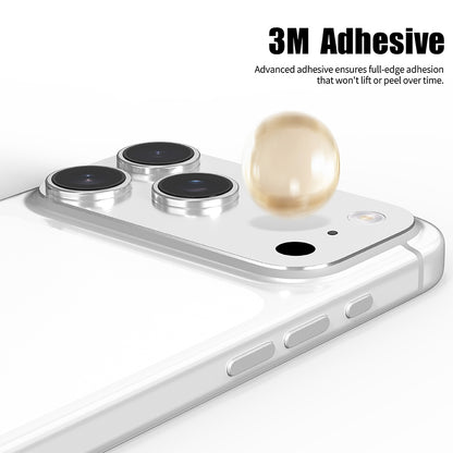 Beschermfolie Achtercamera Lito Crown Halo AR + AF voor Apple iPhone 18 Pro Max, Gehard Glas, Bordeauxrood