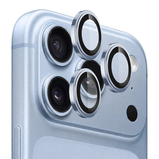 Lito S+ Achtercamera Beschermfolie voor Apple iPhone 18 Pro / 18 Pro Max, Gehard Glas, Blauw