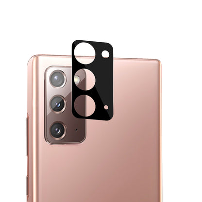 Beschermfolie Lito S+ voor de achtercamera van Samsung Galaxy Note 20 5G N981 / Note 20 N980, Gehard Glas, Zwart