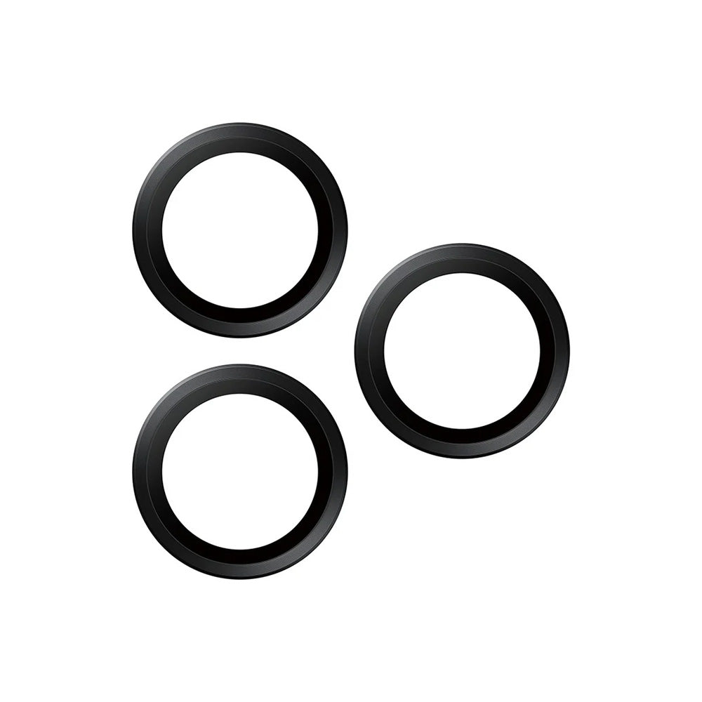PanzerGlass Hoops Rear Camera Protection Film for Apple iPhone 17 Pro Max / 17 Pro / 16 Pro Max / 16 Pro, Tempered Glass, Black