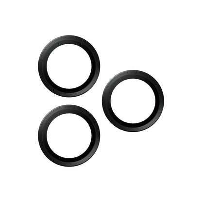 PanzerGlass Hoops Rear Camera Protection Film for Apple iPhone 17 Pro Max / 17 Pro / 16 Pro Max / 16 Pro, Tempered Glass, Black