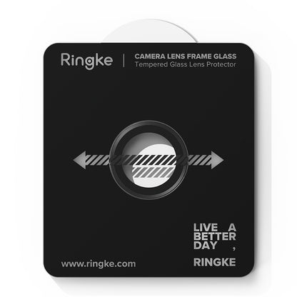 Beschermfolie Ringke Achtercamera voor Apple iPhone 17 Air, Gehard Glas, Zwart