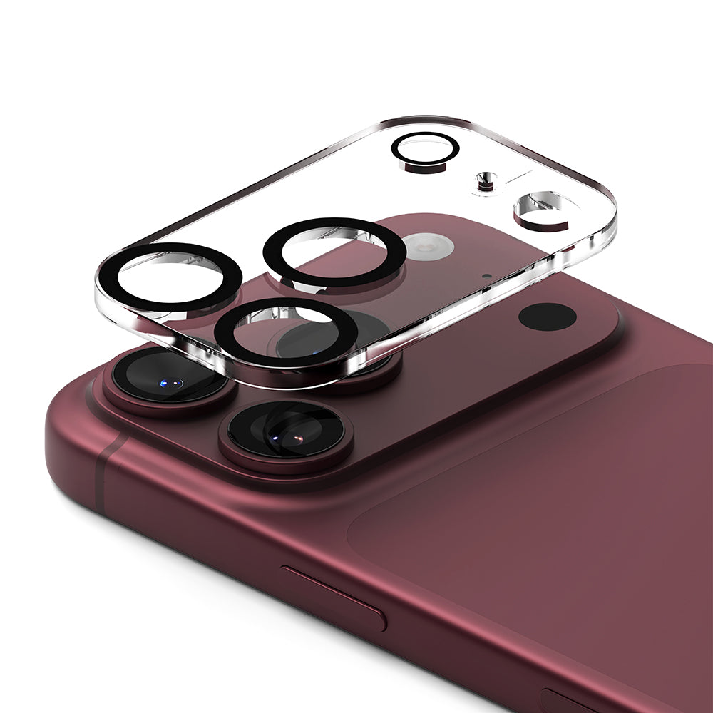 Ringke achtercamera beschermfolie voor Apple iPhone 18 Pro Max, gehard glas, set van 2 stuks, transparant