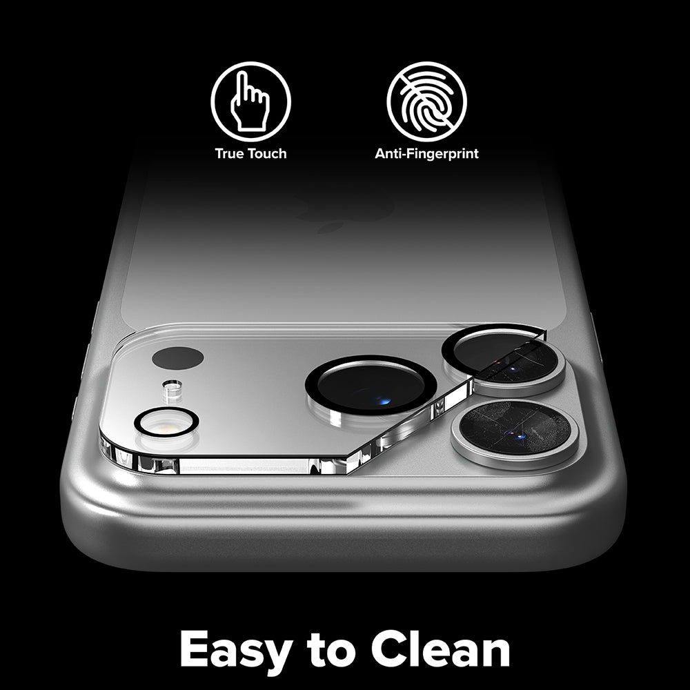 Ringke achtercamera beschermfolie voor Apple iPhone 18 Pro Max, gehard glas, set van 2 stuks, transparant