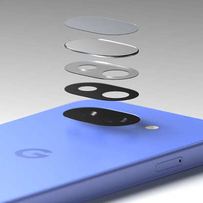 Beschermfolie Achtercamera Ringke voor Google Pixel 10a, Gehard Glas, Set van 2 stuks, Transparant
