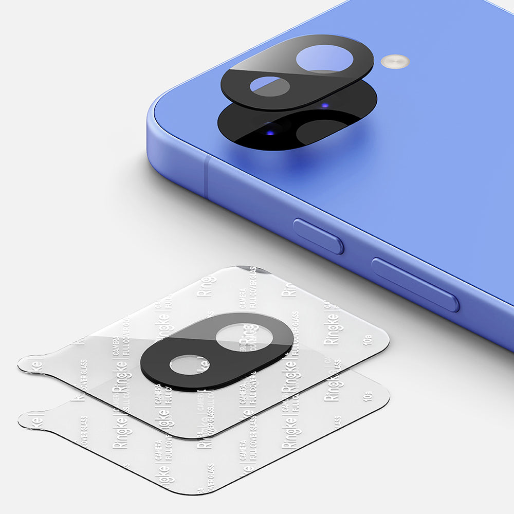 Beschermfolie Achtercamera Ringke voor Google Pixel 10a, Gehard Glas, Set van 2 stuks, Transparant