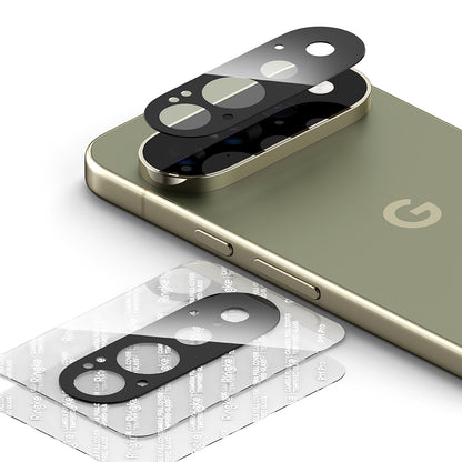 Ringke achtercamera beschermfolie voor Google Pixel 11 Pro, gehard glas, set van 2 stuks, zwart
