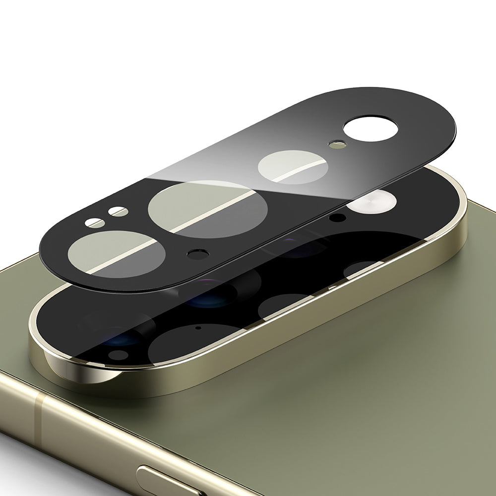 Ringke achtercamera beschermfolie voor Google Pixel 11 Pro XL, gehard glas, set van 2 stuks, zwart