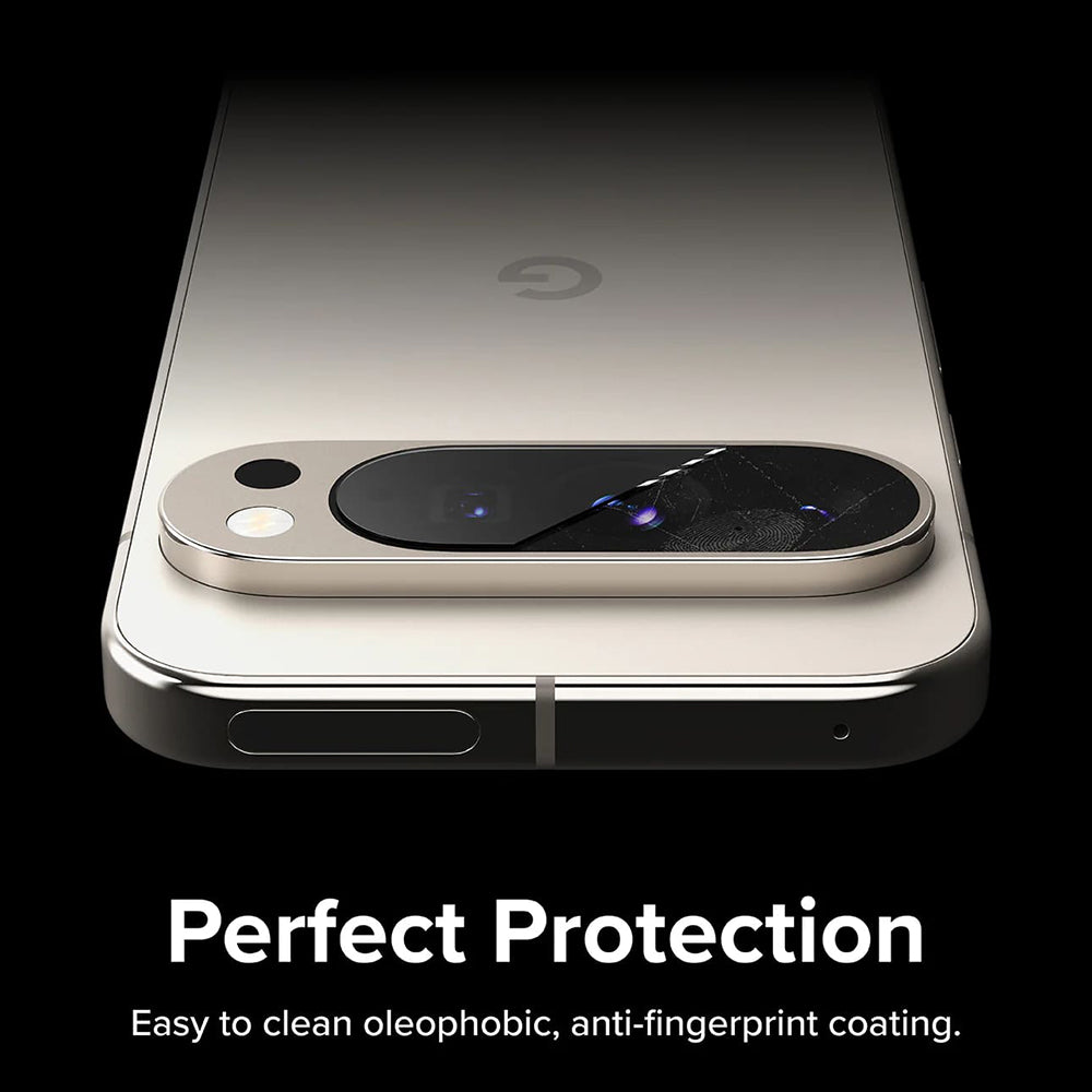 Ringke Rear Camera Protection Film for Google Pixel 9 Pro XL, Tempered Glass, Set of 3 Pieces, Transparent