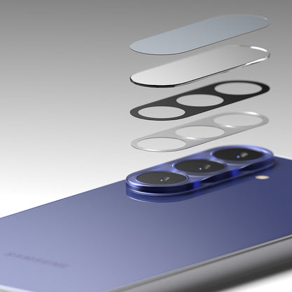 Ringke achtercamera beschermfolie voor Samsung Galaxy S26 FE S741, gehard glas, set van 2 stuks, zwart