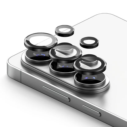 Beschermfolie Ringke Achtercamera voor Samsung Galaxy S26 Ultra S948, Gehard Glas, Set van 2 stuks, Zwart