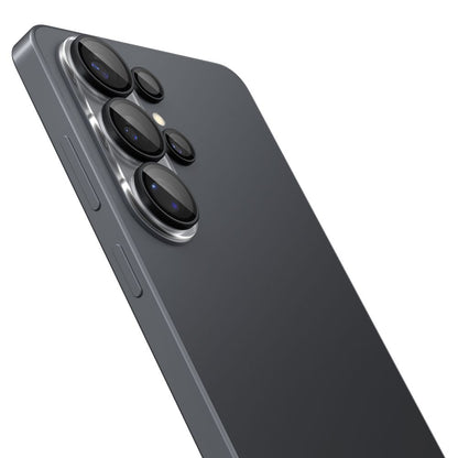 Beschermfolie Achtercamera Spigen GlastR EZ FIT Optik Pro HD voor Samsung Galaxy S26 Ultra S948, Gehard Glas, Set van 2 stuks, Zwart