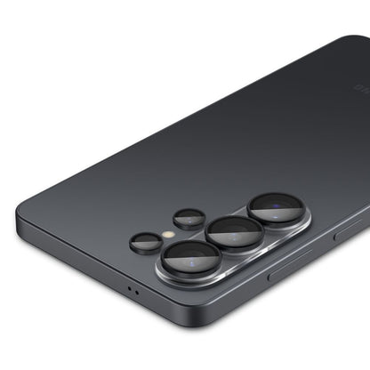 Beschermfolie Achtercamera Spigen GlastR EZ FIT Optik Pro HD voor Samsung Galaxy S26 Ultra S948, Gehard Glas, Set van 2 stuks, Zwart