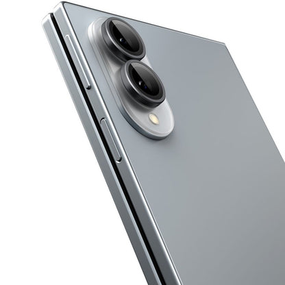 Beschermfolie Achtercamera Spigen GlastR EZ FIT Optik Pro HD voor Samsung Galaxy Z Fold8 F971, Gehard Glas, Set van 2 stuks, Zwart AGL11944