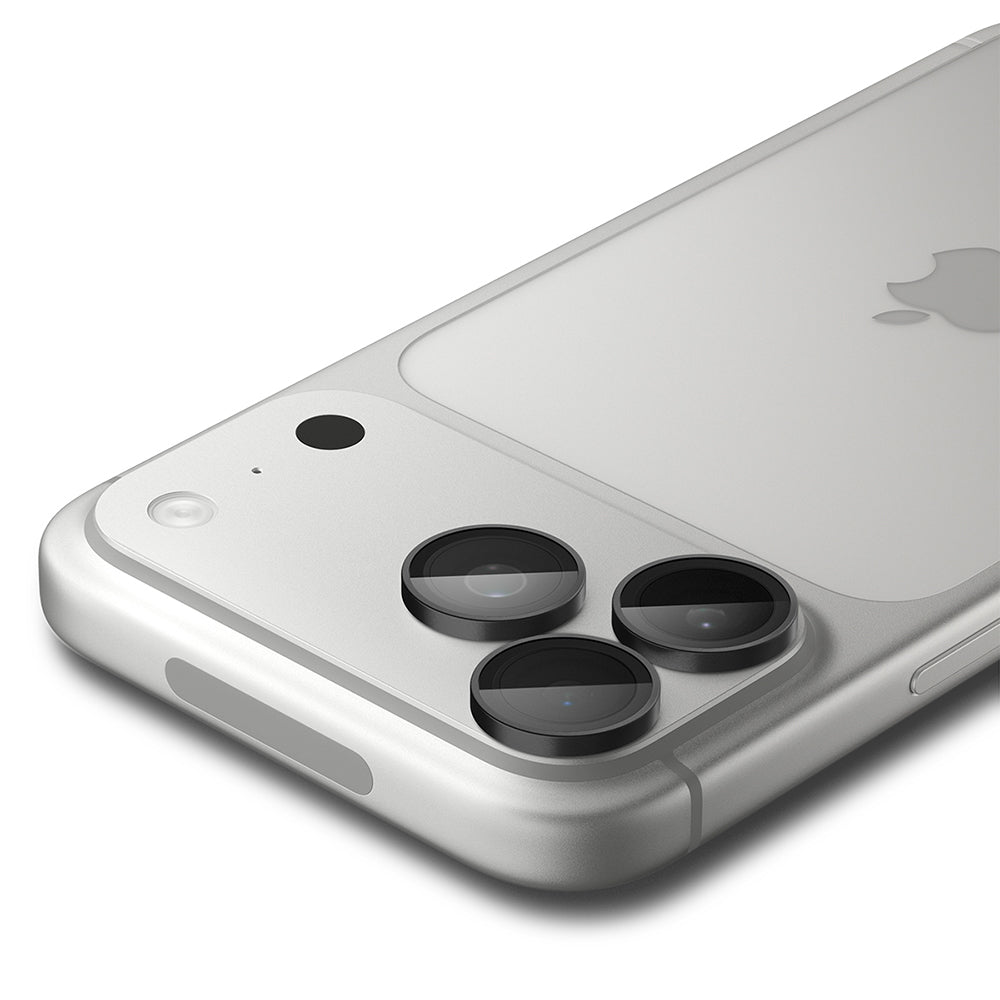 Beschermfolie Achtercamera Spigen GlastR EZ FIT Optik Pro voor Apple iPhone 18 Pro / 18 Pro Max, Gehard Glas, Set van 2 stuks, Donkergrijs AGL12043