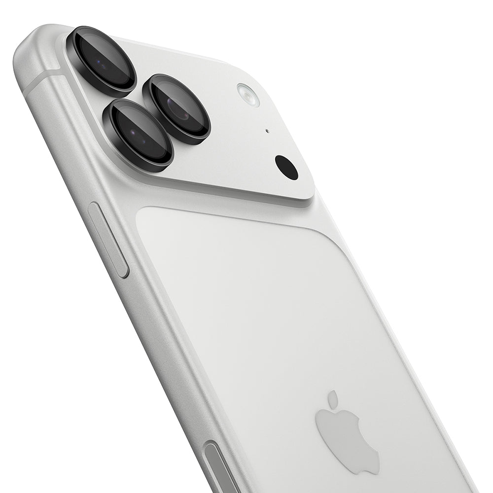 Beschermfolie Achtercamera Spigen GlastR EZ FIT Optik Pro voor Apple iPhone 18 Pro / 18 Pro Max, Gehard Glas, Set van 2 stuks, Donkergrijs AGL12043