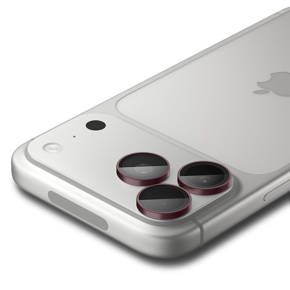 Beschermfolie Achtercamera Spigen GlastR EZ FIT Optik Pro voor Apple iPhone 18 Pro / 18 Pro Max, Gehard Glas, Set van 2 stuks, Bordeaux AGL12044