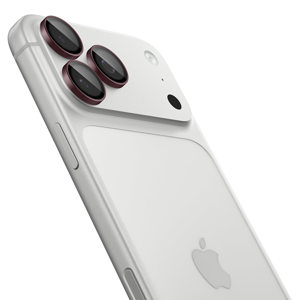 Beschermfolie Achtercamera Spigen GlastR EZ FIT Optik Pro voor Apple iPhone 18 Pro / 18 Pro Max, Gehard Glas, Set van 2 stuks, Bordeaux AGL12044