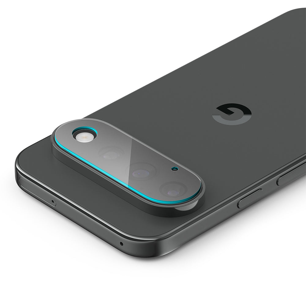 Beschermfolie Achtercamera Spigen GlastR EZ FIT Optik Pro voor Google Pixel 11, Gehard Glas, Set van 2 stuks, Zwart AGL11479