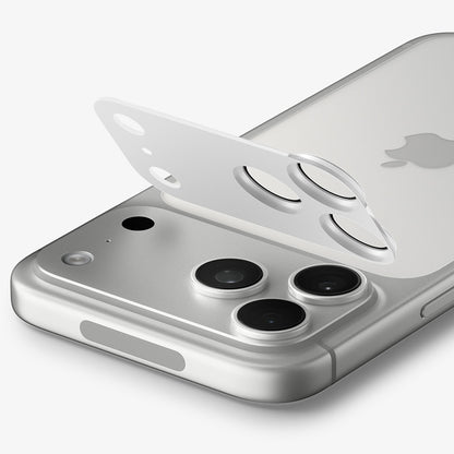 Achtercamera beschermfolie Spigen GlastR EZ FIT Optik Pro XL voor Apple iPhone 18 Pro Max, gehard glas, zilver AGL12042
