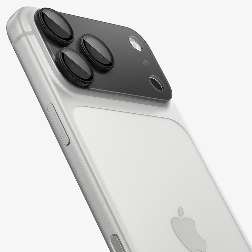 Beschermfolie Achtercamera Spigen GlastR EZ FIT Optik Pro XL voor Apple iPhone 18 Pro Max, Gehard Glas, Donkergrijs AGL12039