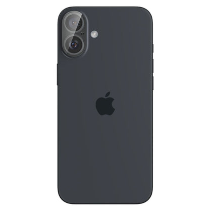 Spigen GlastR Optik Achtercamera Beschermfolie voor Apple iPhone 16 Plus / 16, Gehard Glas, Set van 2 Stuks, Transparant AGL07923