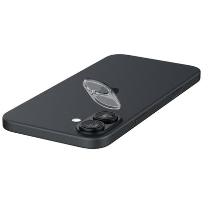 Spigen GlastR Optik Achtercamera Beschermfolie voor Apple iPhone 16 Plus / 16, Gehard Glas, Set van 2 Stuks, Transparant AGL07923