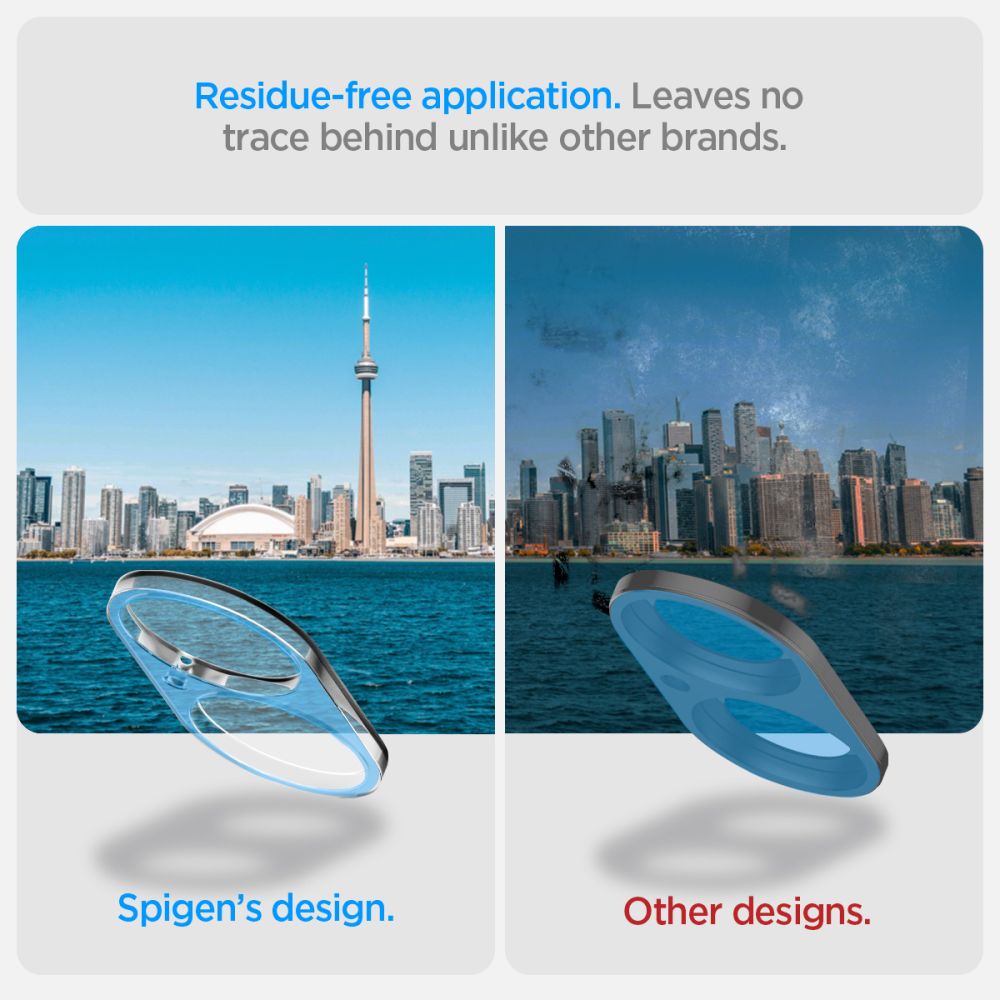 Spigen GlastR Optik Achtercamera Beschermfolie voor Apple iPhone 16 Plus / 16, Gehard Glas, Set van 2 Stuks, Transparant AGL07923