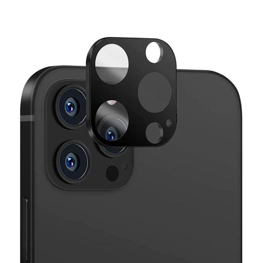 Techsuit Achtercamera Beschermfolie voor Apple iPhone 11 Pro / 11 Pro Max, Gehard Glas, Zwart