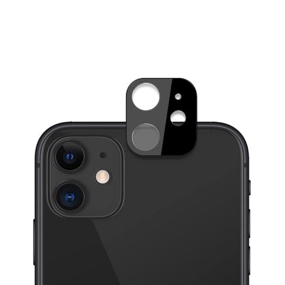 Techsuit Achtercamera Beschermfolie voor Apple iPhone 12, Gehard Glas, Zwart