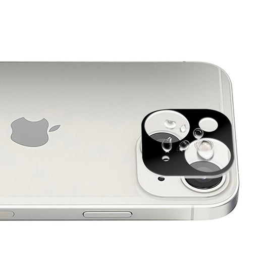 Techsuit Achtercamera Beschermfolie voor Apple iPhone 13 mini / 13, Gehard Glas, Zwart