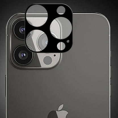 Techsuit Achtercamera Beschermfolie voor Apple iPhone 13 Pro Max / 13 Pro, Gehard Glas, Zwart