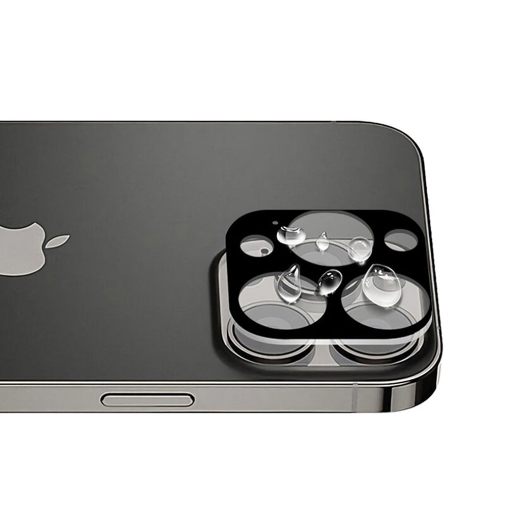 Techsuit Achtercamera Beschermfolie voor Apple iPhone 13 Pro Max / 13 Pro, Gehard Glas, Zwart