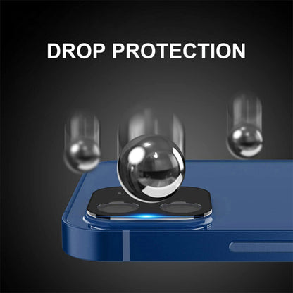 Beschermfolie Achtercamera Techsuit voor Apple iPhone 17 Pro Max, Gehard Glas, Oranje