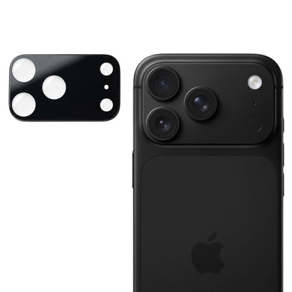 Techsuit Achtercamera Beschermfolie voor Apple iPhone 18 Pro, Gehard Glas, Zwart