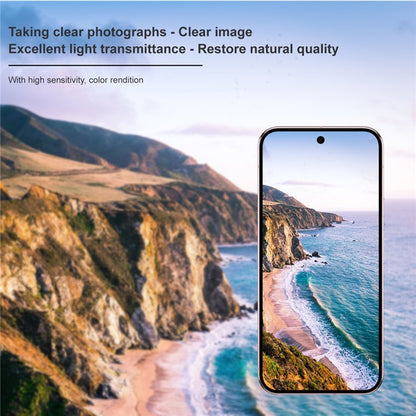 Techsuit Achtercamera Beschermfolie voor Google Pixel 10, Gehard Glas, Zwart