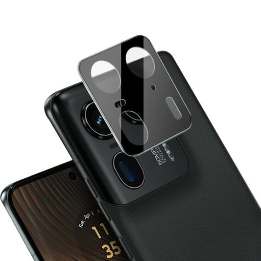 Techsuit achtercamera beschermfolie voor Motorola Edge 50 Ultra, gehard glas, zwart