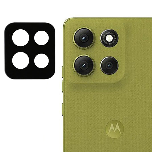 Techsuit Achtercamera Beschermfolie voor Motorola Moto G86, Gehard Glas, Zwart