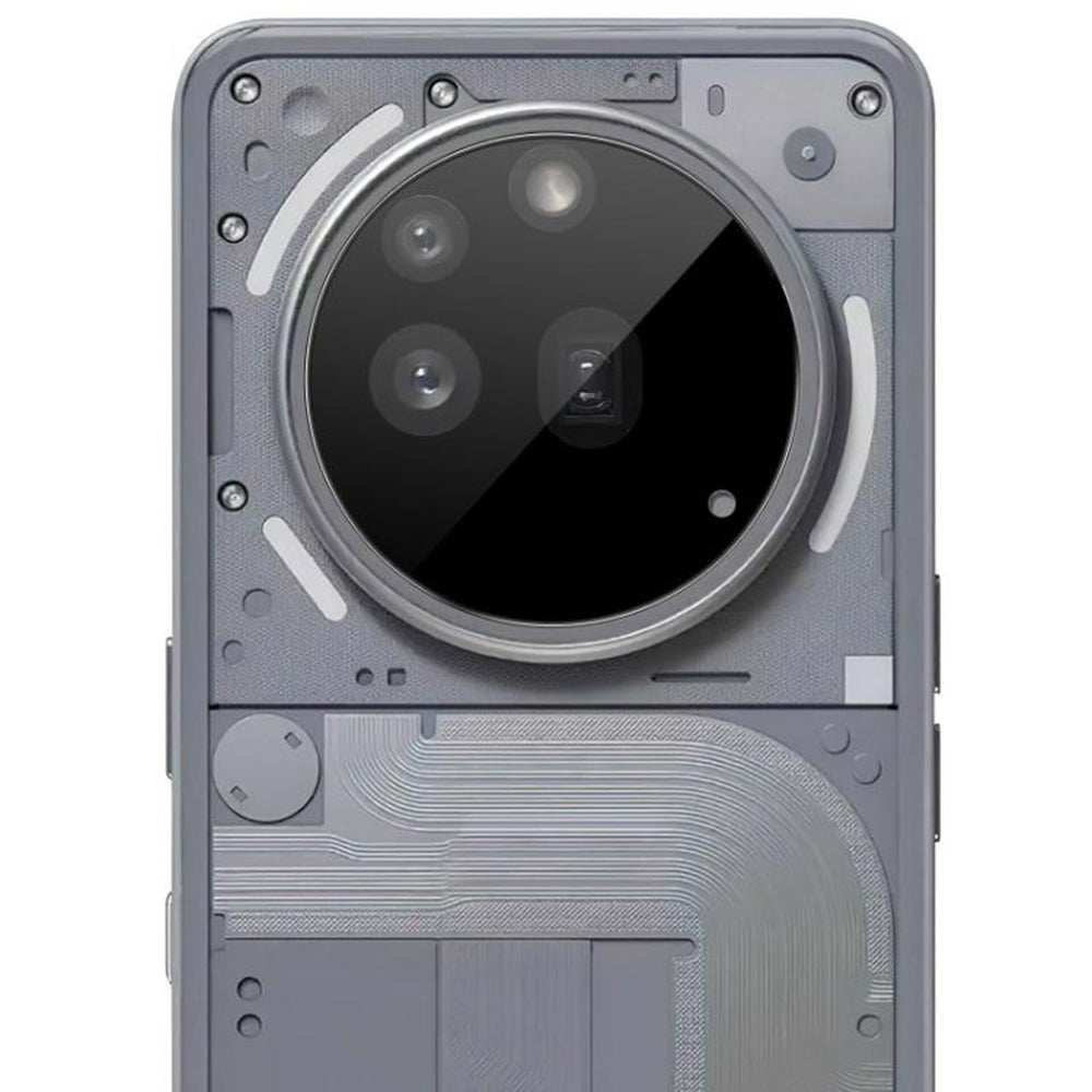 Techsuit Achtercamera Beschermfolie voor Nothing Phone (3a) Pro, Gehard Glas, Zwart