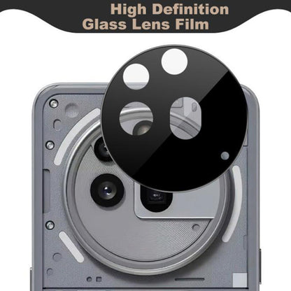 Techsuit Achtercamera Beschermfolie voor Nothing Phone (3a) Pro, Gehard Glas, Zwart