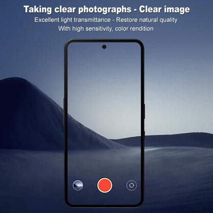 Techsuit Achtercamera Beschermfolie voor Nothing Phone (3a) Pro, Gehard Glas, Zwart