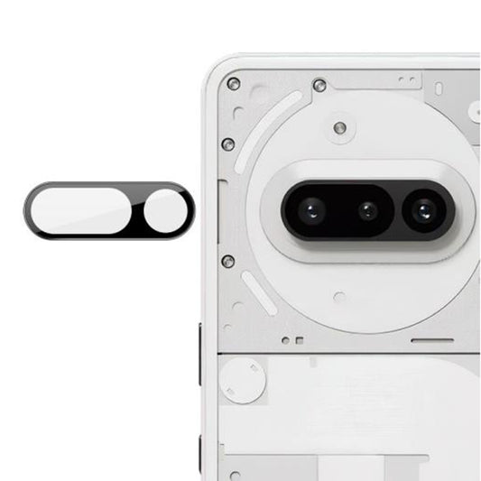 Techsuit Achtercamera Beschermfolie voor Nothing Phone (3a), Gehard Glas, Zwart