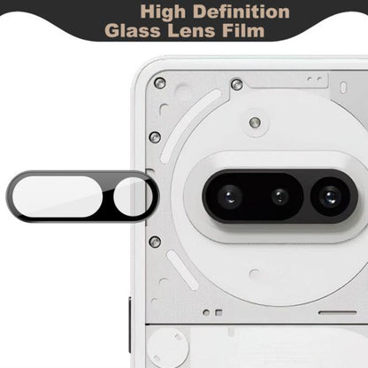 Techsuit Achtercamera Beschermfolie voor Nothing Phone (3a), Gehard Glas, Zwart