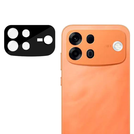 Techsuit beschermfolie voor de achtercamera van de Oppo A7 Pro Max, gehard glas, zwart