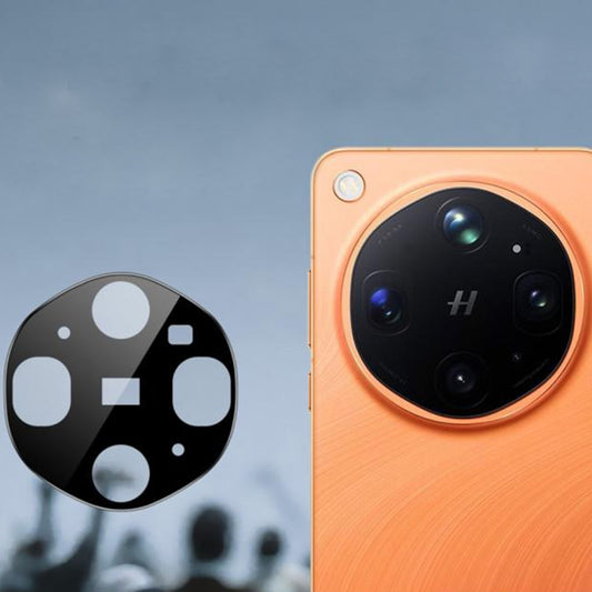 Techsuit Achtercamera Beschermfolie voor Oppo Find X9 Ultra, Gehard Glas, Zwart