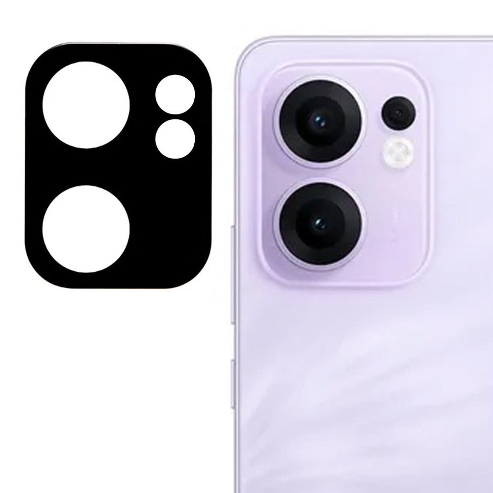 Techsuit Achtercamera Beschermfolie voor Oppo Reno13 FS 5G / Reno13 F 4G / Reno13 F, Gehard Glas, Zwart
