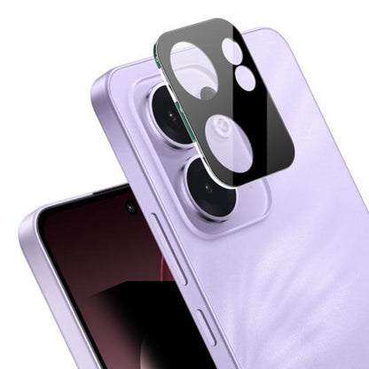 Techsuit Achtercamera Beschermfolie voor Oppo Reno13 FS 5G / Reno13 F 4G / Reno13 F, Gehard Glas, Zwart